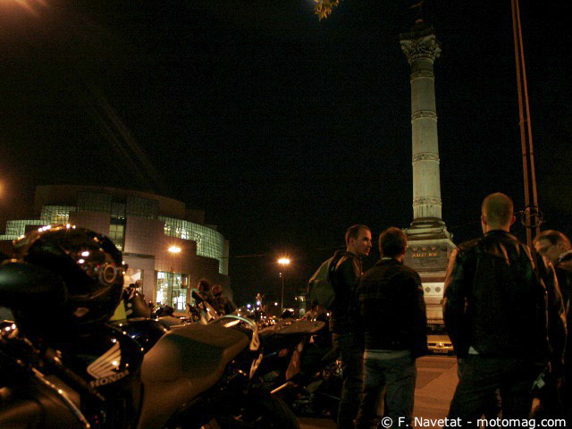 Apéro-motard à Bastille : mobilisation et débats (...)