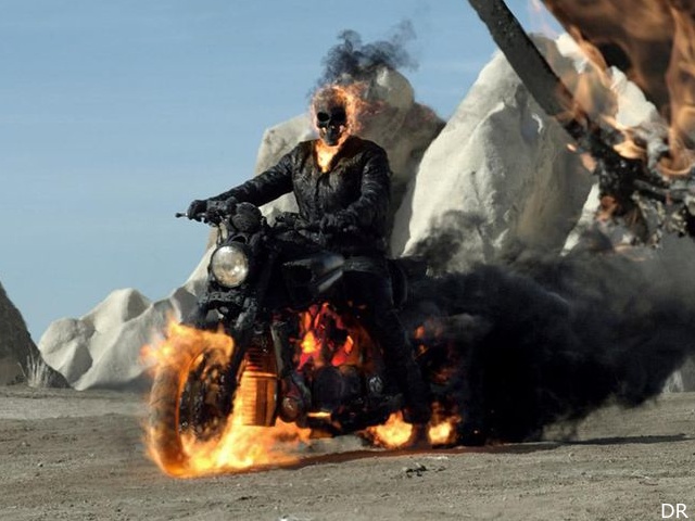 Cinéma : le Ghost Rider revient sur un V-Max enflammé (...)