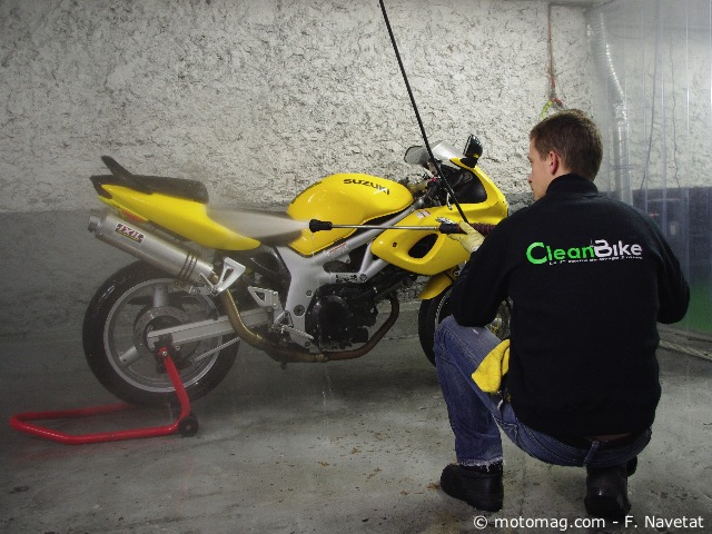 Cleanbike : le nettoyage moto à l'essai