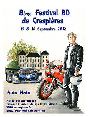 Un festival de BD orienté auto et moto à Crespières (...)