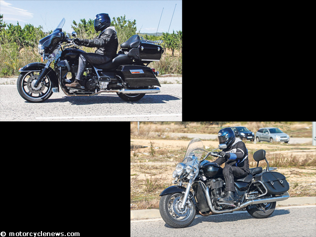 Nouveauté moto 2014 : Triumph imite Harley Davidson (...)
