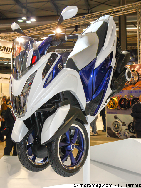Yamaha 125 Tricity - Salon de Milan : un trois-roues (...)