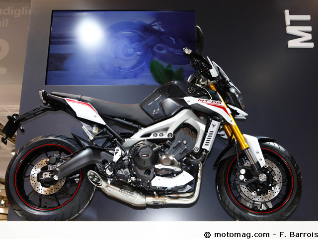Nouveauté moto 2014 - Salon de Milan : Yamaha MT-09 (...)