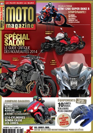 Moto Magazine n°303 - Déc 2013/Janvier 2014 (+vidéo)