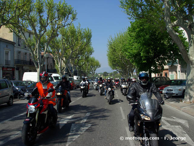 Manifestation de la FFMC Vaucluse : 500 motards sur le (...)