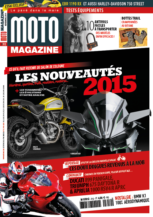 Moto Magazine n° 312 - Novembre 2014