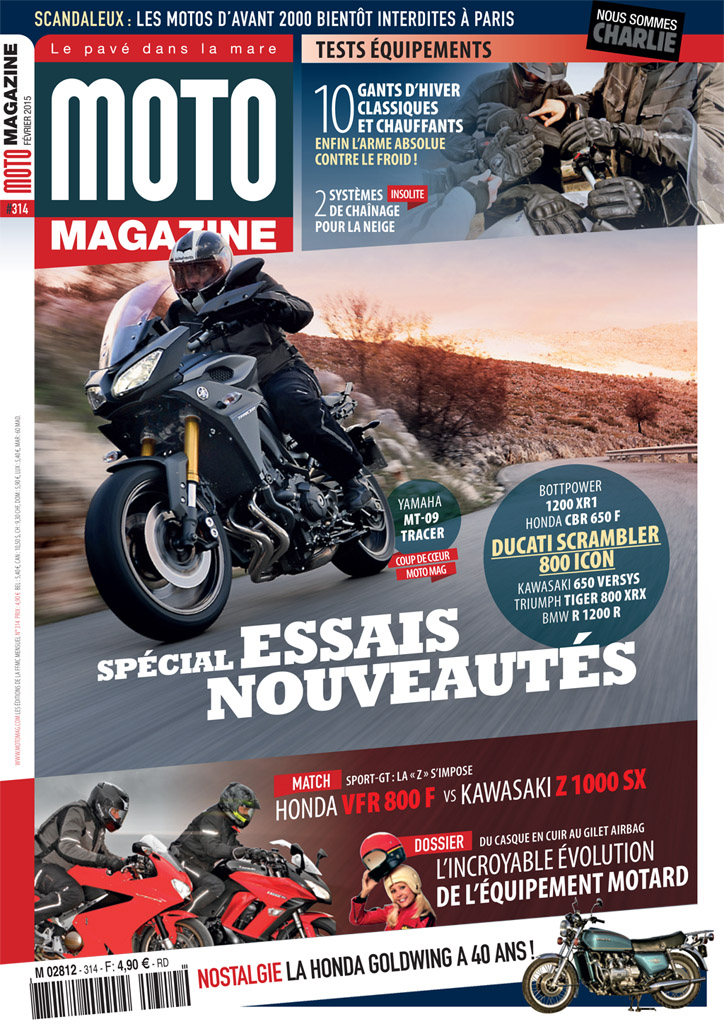 Le Moto Magazine de février 2015 est en kiosque