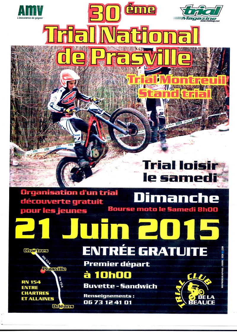 30e trial de Prasville