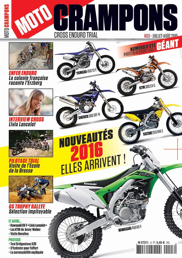 Moto Crampons n°3 – Juillet/août 2015