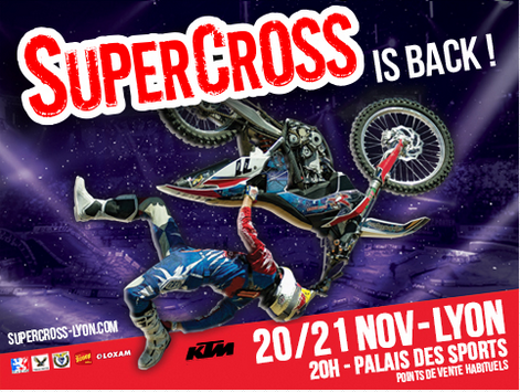 Le Supercross déboule à Lyon-Gerland les 20 et (...)