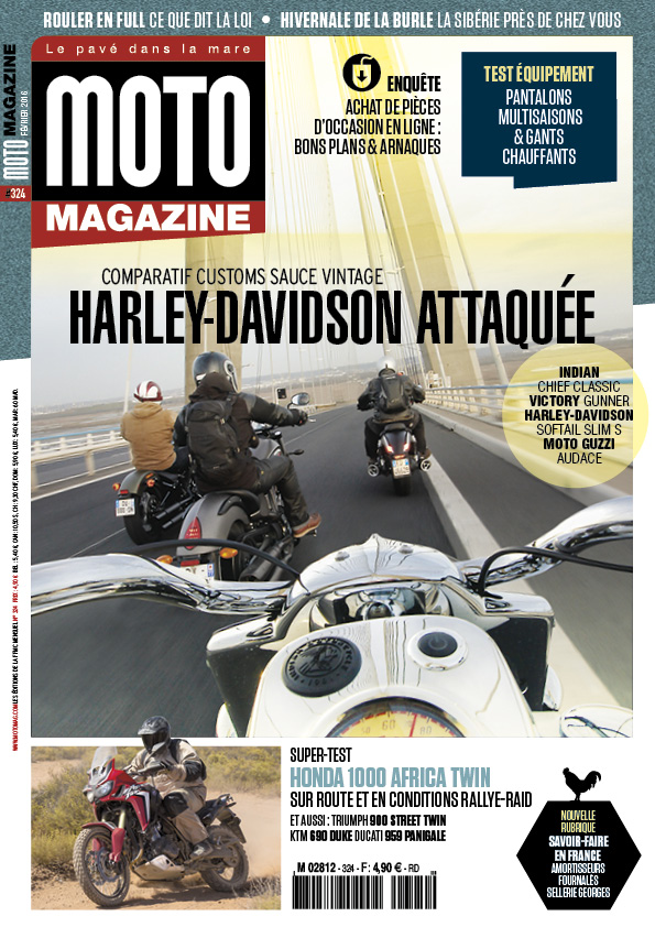 Moto Magazine n° 324 - Février 2016