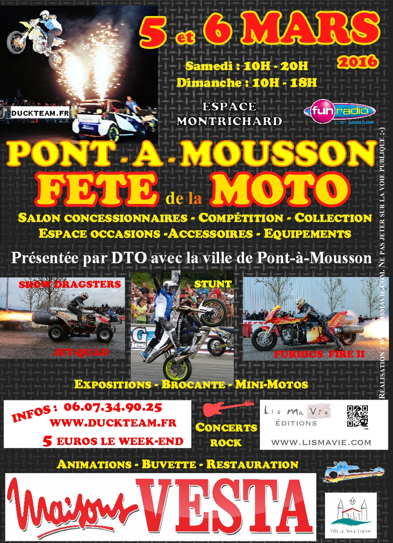 Fête de la moto à Pont-à-Mousson (54)