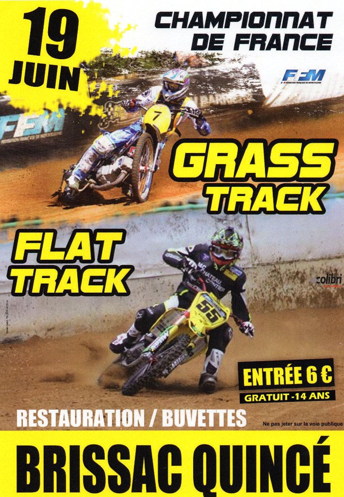 Championnat de France de grass track et flat track à Brissac-Quincé Arton30615