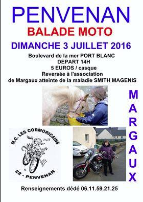 Balade moto pour Margaux à Penvénan (22)