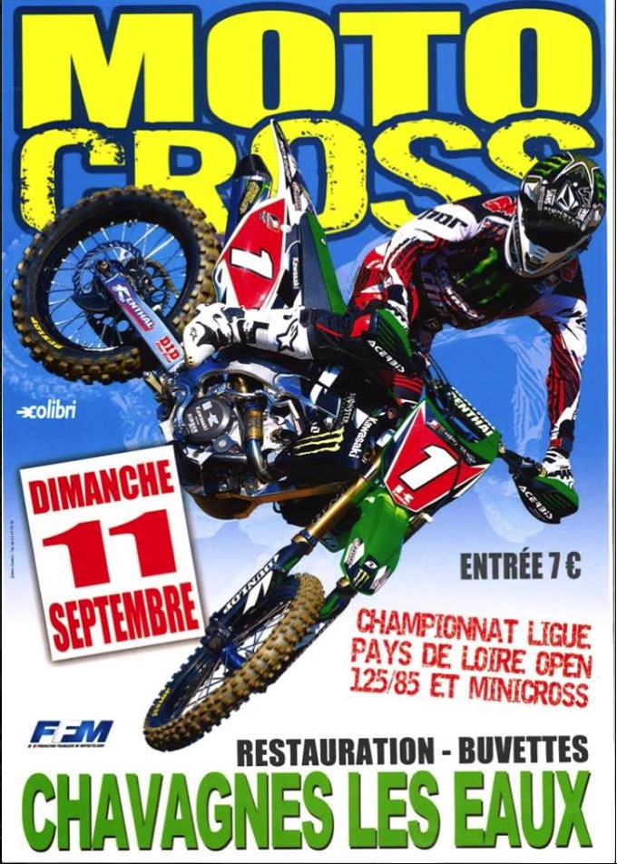 Motocross, championnat de ligue des pays de la Loire (...)