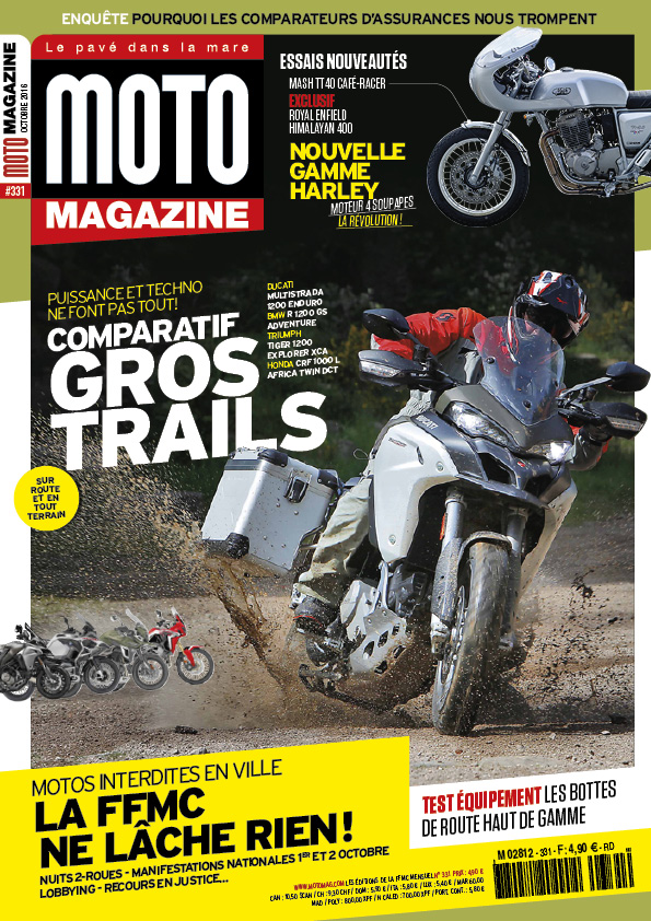 Moto Magazine n° 331 - Octobre 2016