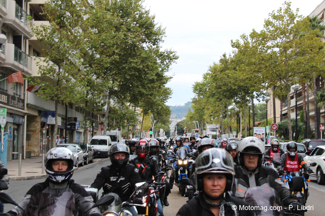 Une centaine de motards en colère à Mandelieu-la-Napoule (...)