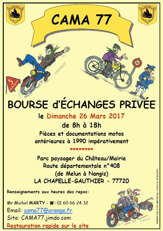 Bourse d'échanges moto ancienne à La Chapelle (...)