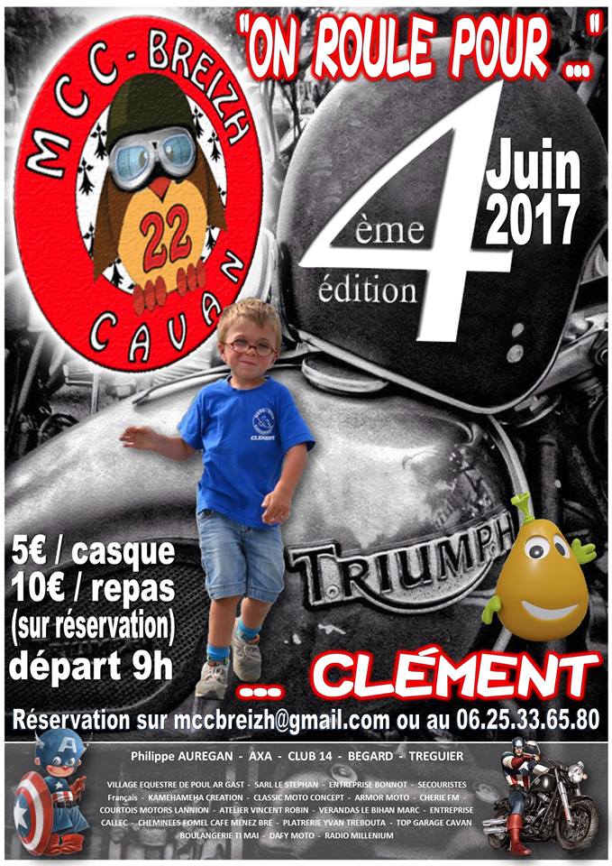 Balade moto On roule pour Clément (22)