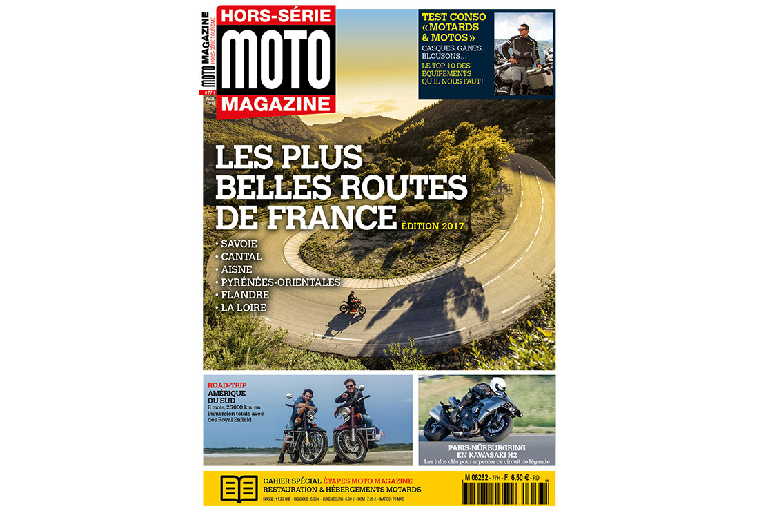 Le hors-série Balades 2017 de Moto Magazine est en (...)