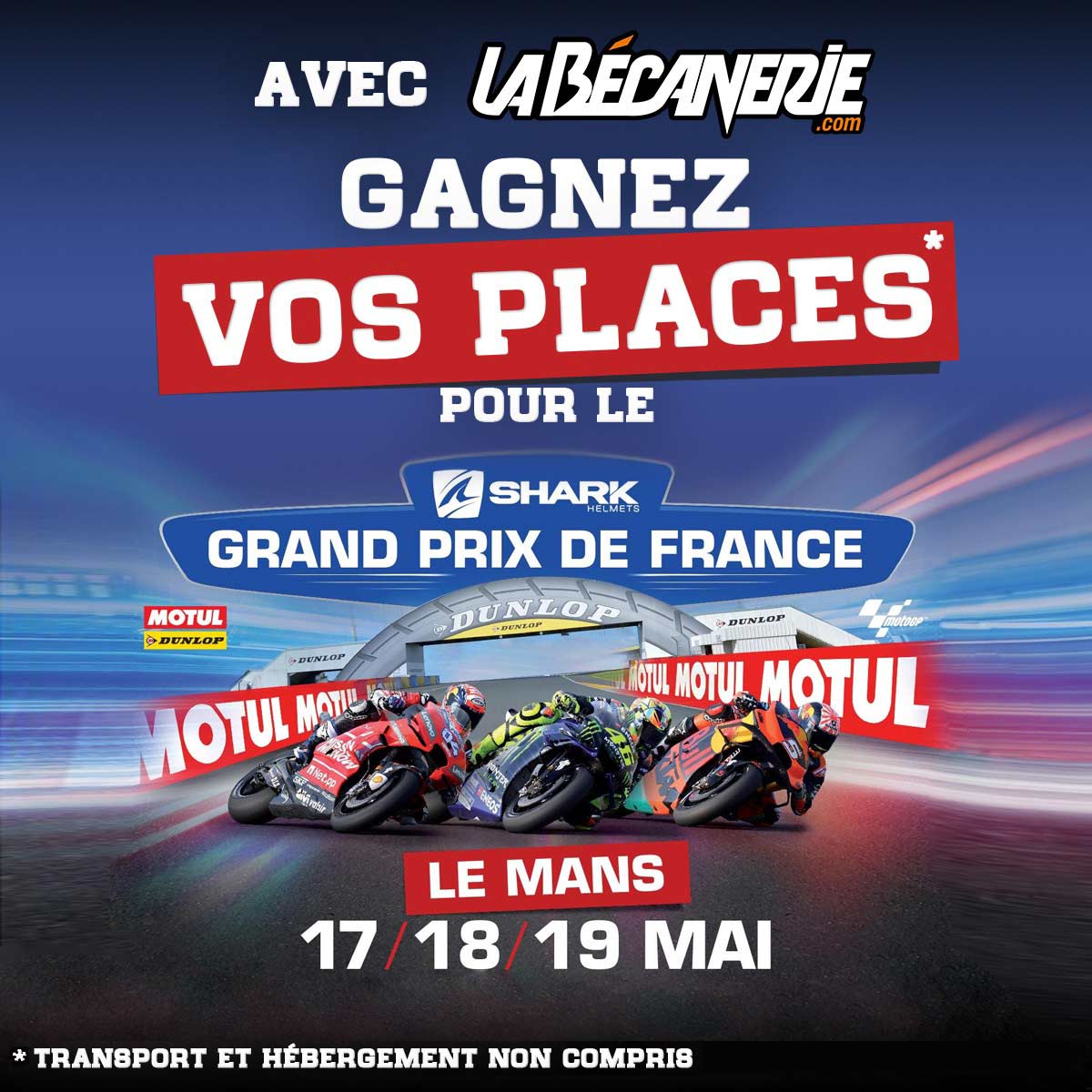 La Bécanerie vous invite au Grand Prix de France (...)