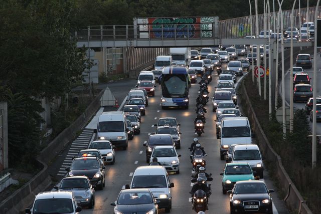 Paris reste la ville française la plus embouteillée
