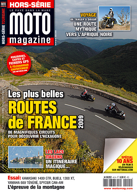 Moto Magazine : hors série tourisme 2009