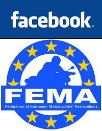 Défense de la moto : la Fema sur Facebook