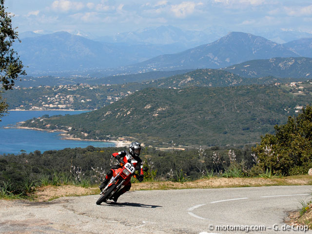 Rallye moto de Corse : imbattable insulaire
