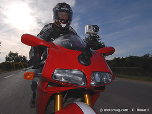 Le motard et sa caméra : 65 infractions et toujours son (...)
