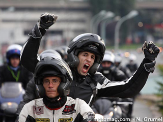 Manifs : plus de 25.000 motards dans les rues de (...)