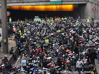 Manifestation moto : Paris pris d'assaut (...)