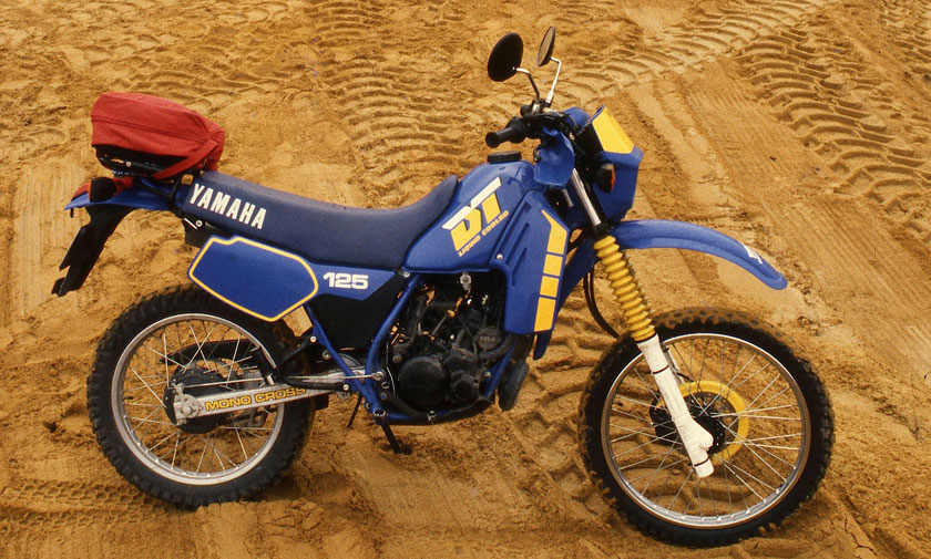 moto yamaha 125 dt