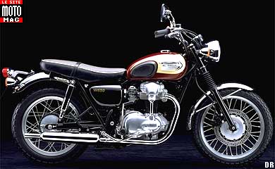 moto kawasaki vintage