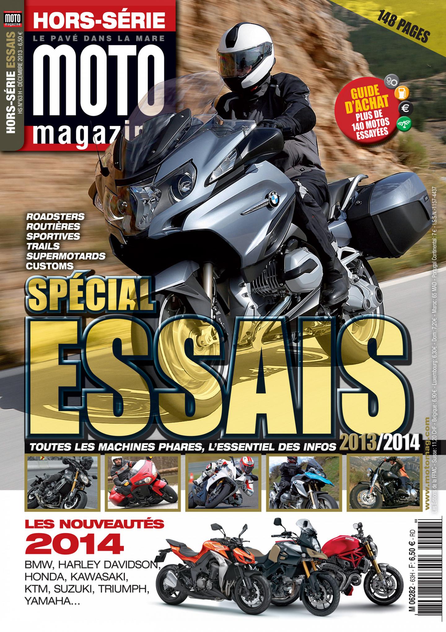 Moto Mag : Hors-série Essais 2013-2014