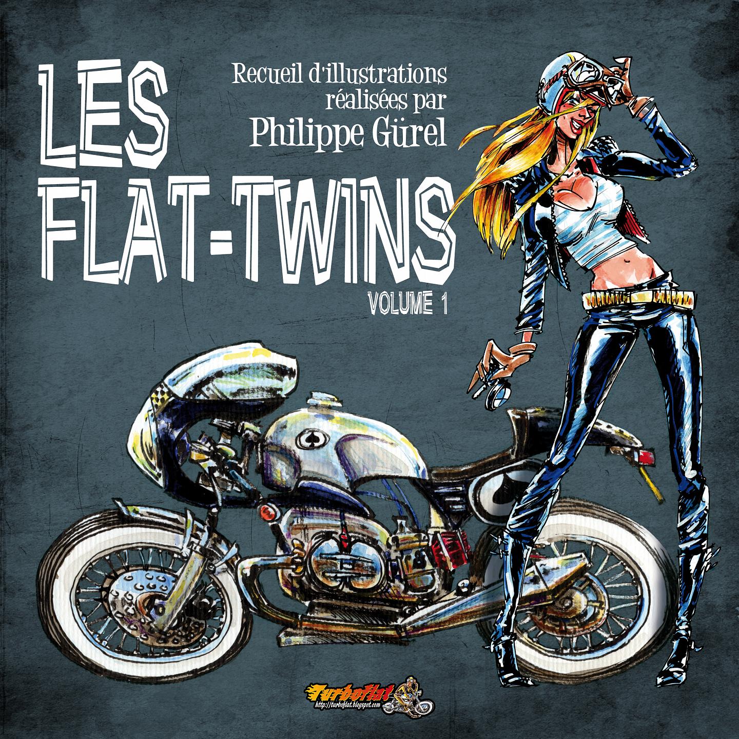 BD Les flat-twins - volume 1, par Philippe Gürel
