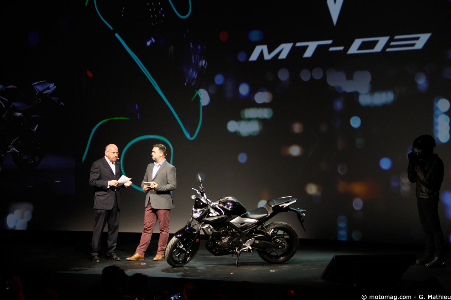 Nouveauté moto 2016 : Yamaha MT-03