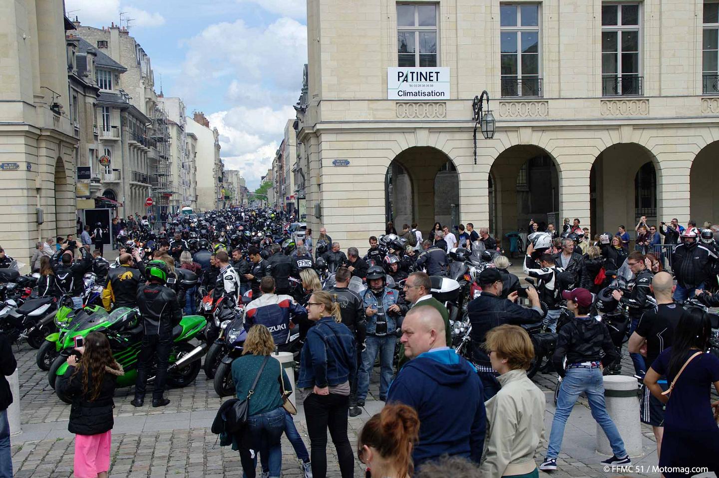 FFMC 51 : 1 200 motards déferlent sur Reims
