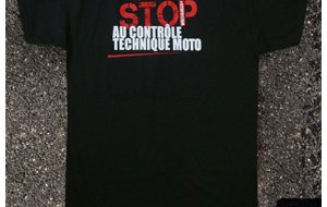 T-shirt moto anti-contrôle technique