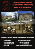 Rassemblement du team moto Pastagaz au Breuil (...)