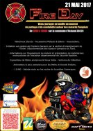 Rassemblement moto Fire day par les pompiers à Uchaud (...)