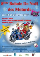 Balade de Noël des Motards au grand coeur à Toulouse (...)