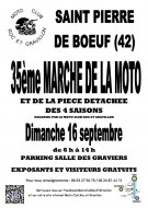 35e marché de la moto Saint Pierre de Boeuf (42)