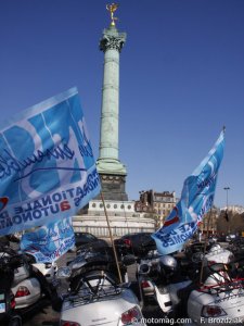 Manif moto-taxis 21 mars : toujours mobilisés