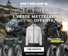 Offre commerciale Metzeler sur pneus moto ROADTEC 01 (...)