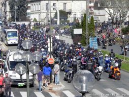 Manif moto 24 mars Périgueux : 700 motards jugent les (...)
