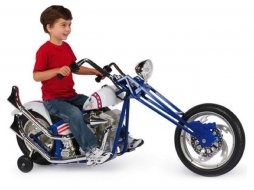 Moto junior : un chopper de gosses