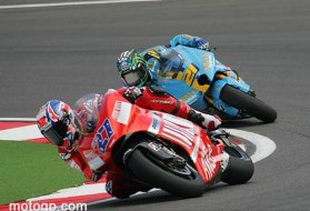 GP de Misano : et de huit pour Stoner, abandon de Rossi (...)