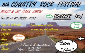 8e Country rock festival bikes & US cars show à (...)