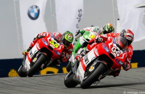 Dovizioso et Crutchlow continuent chez Ducati